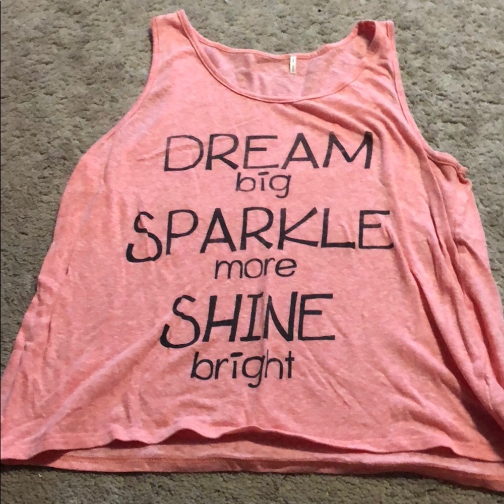 Cute saying tank top